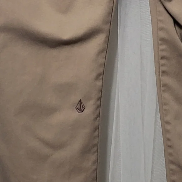 Volcom Men's Sz 30 Frickin Chino Pants Khaki - Picture 8 of 15